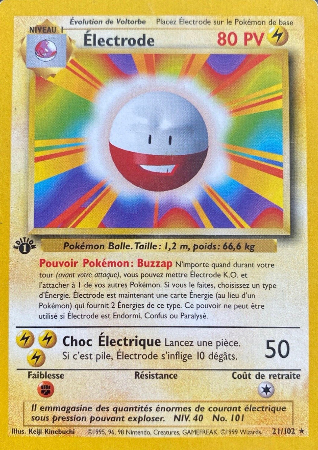 Électrode (21)