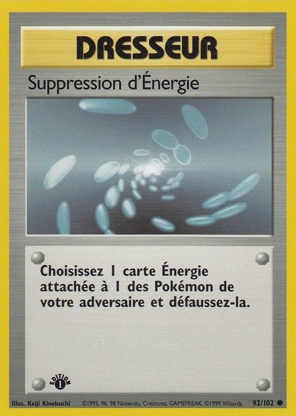 Suppression d'Énergie (92)