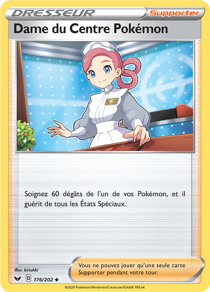 Dame du Centre Pokémon (176)