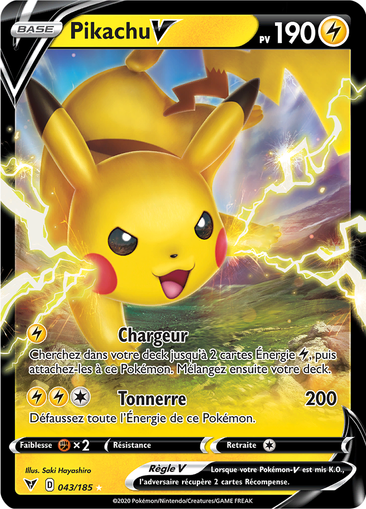 Pikachu V (043)