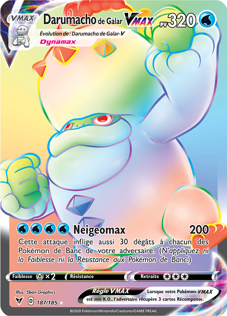 Darumacho de Galar VMAX (187)