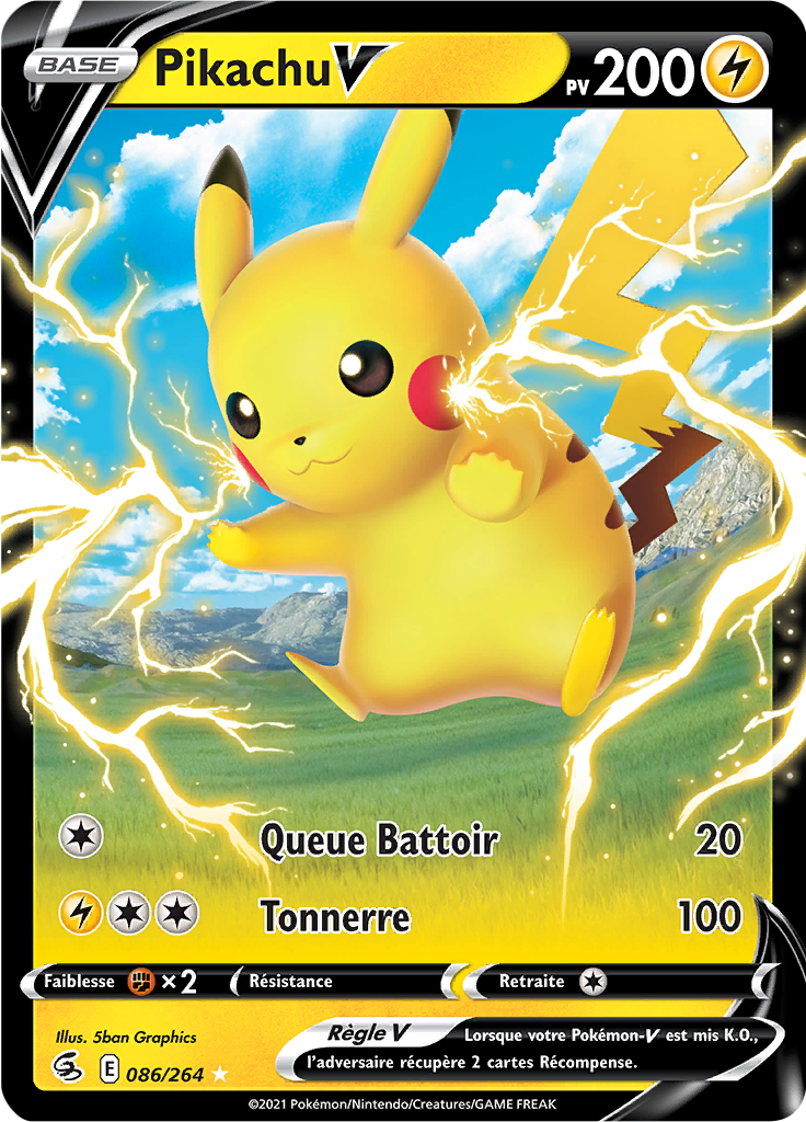 Pikachu V (086)